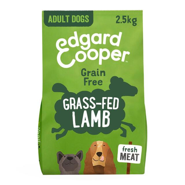 Edgard & Cooper Adult Grain Free Dry Dog Food with Fresh Grass-Fed Lamb