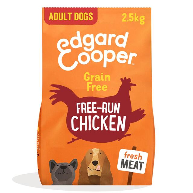 Edgard & Cooper Adult Grain Free Dry Dog Food with Fresh Free-Run Chicken