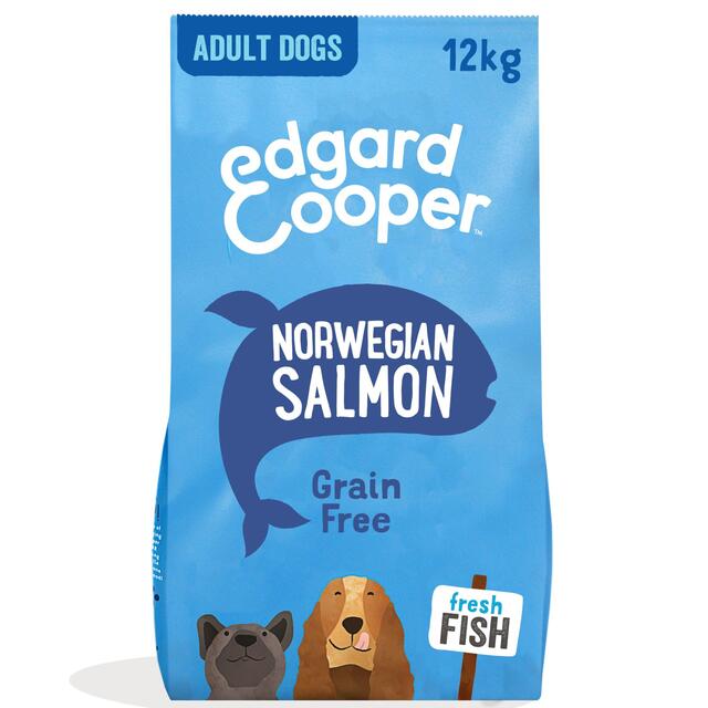 Edgard & Cooper Adult Grain Free Dry Dog Food with Fresh Norwegian Salmon