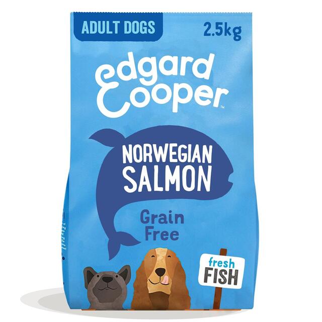 Edgard & Cooper Adult Grain Free Dry Dog Food with Fresh Norwegian Salmon