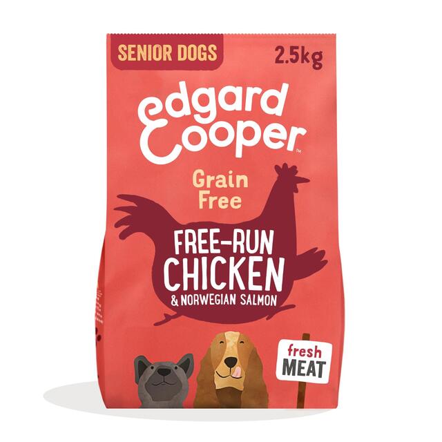 Edgard & Cooper Senior Grain Free Dry Dog Food Free-Run Chicken & Salmon