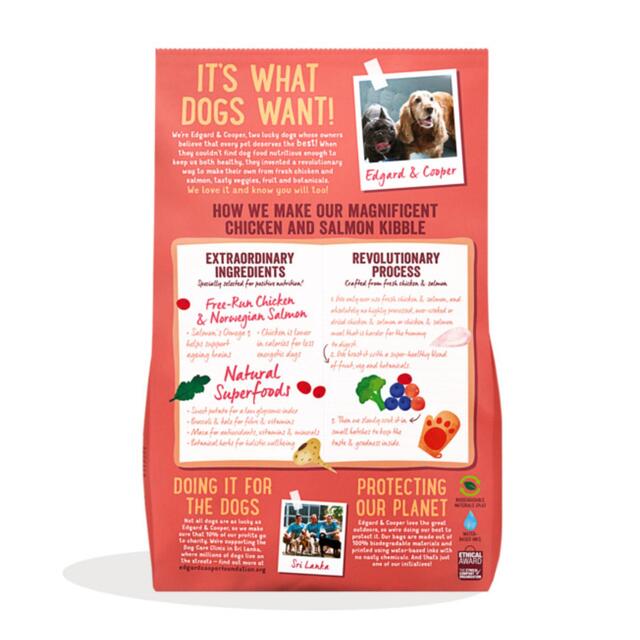 Edgard & Cooper Senior Grain Free Dry Dog Food Free-Run Chicken & Salmon thumbnail 2
