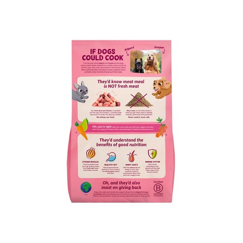 Edgard & Cooper Puppy Grain Free Dry Dog Food Fresh Free-Run Duck & Chicken thumbnail 2