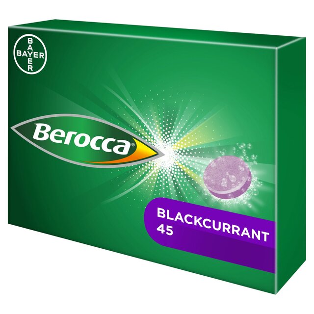 Berocca Blackcurrant Energy Vitamin Effervescent Tablets thumbnail 2