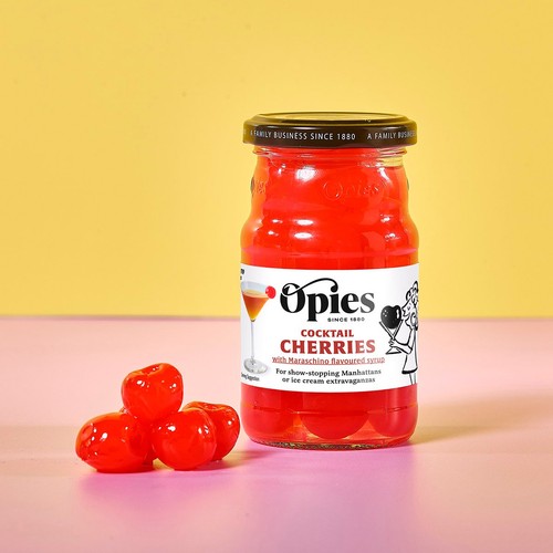 Opies Cocktail Cherries Maraschino thumbnail 5