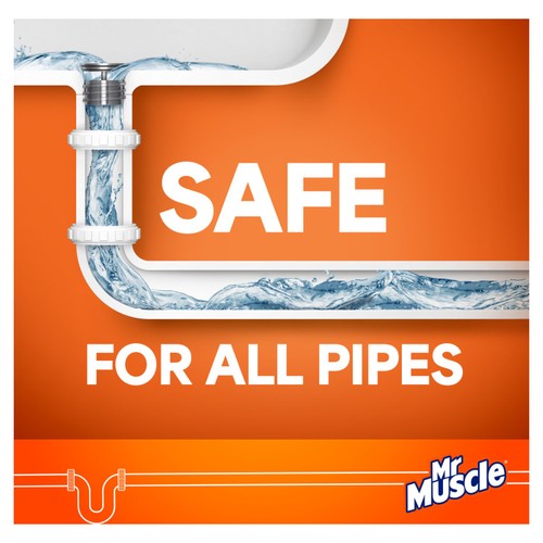 Mr Muscle Power Gel Drain & Sink Unblocker Twin Pack thumbnail 7