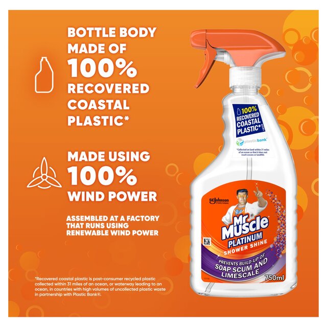 Mr Muscle Platinum Shower Shine Spray thumbnail 4