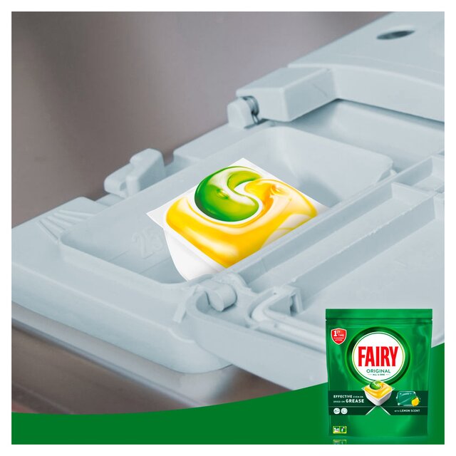 Fairy Original All In One Dishwasher Tablets Lemon thumbnail 10