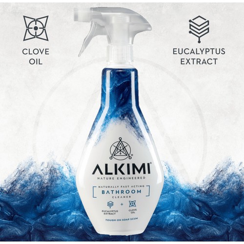 ALKIMI Bathroom Cleaning Spray Eucalyptus Extract & Clove Oil thumbnail 3