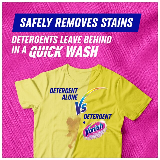 Vanish Oxi Action Powder Fabric Stain Remover Powder Colours thumbnail 11