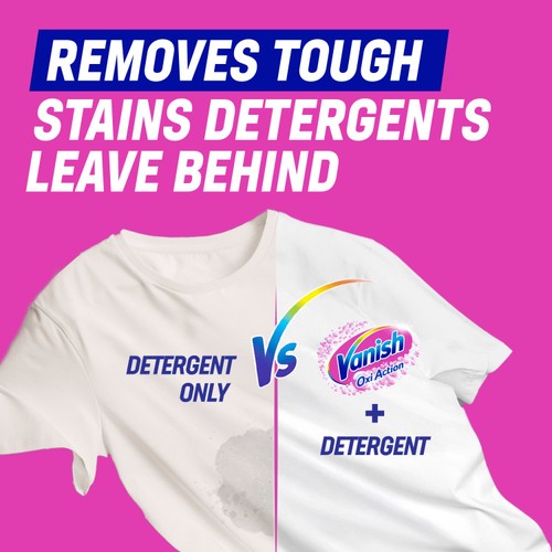 Vanish Oxi Action Fabric Stain Remover Powder Whites  thumbnail 7