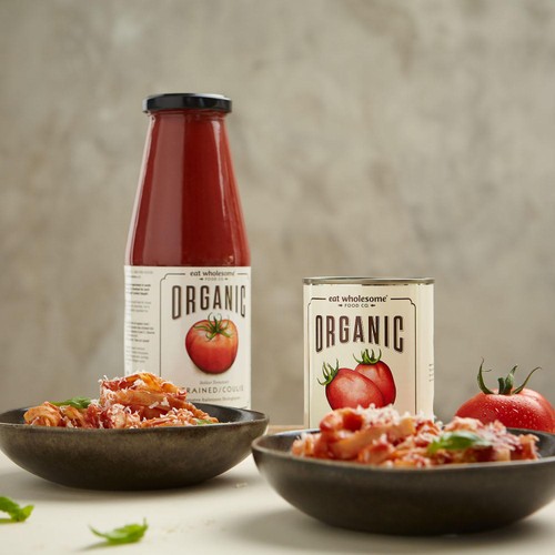 Eat Wholesome Organic Peeled Plum Tomatoes thumbnail 2