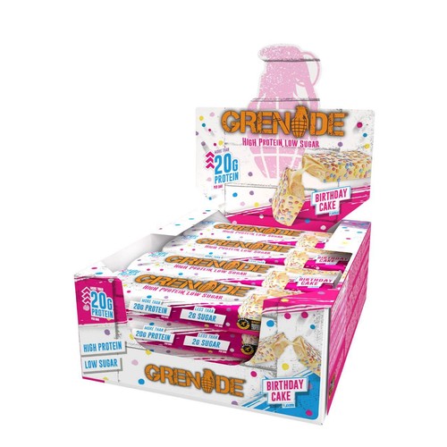 Grenade Birthday Cake Protein Bar thumbnail 2
