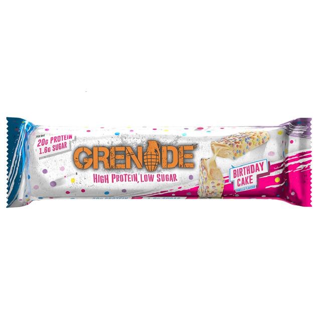 Grenade Birthday Cake Protein Bar thumbnail 2