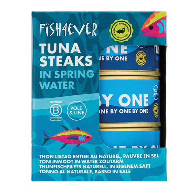 Azores Skipjack Tuna Steaks in Spring Water