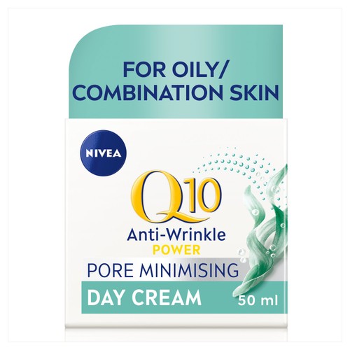 NIVEA Q10 Power Anti-Wrinkle Pore Refining Day Face Cream SPF15