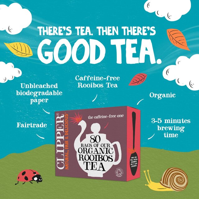 Clipper Organic Redbush Infusion Tea Bags thumbnail 9