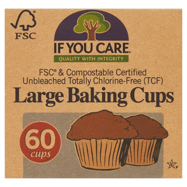 If You Care Large Vegan Cupcake Cases thumbnail 2