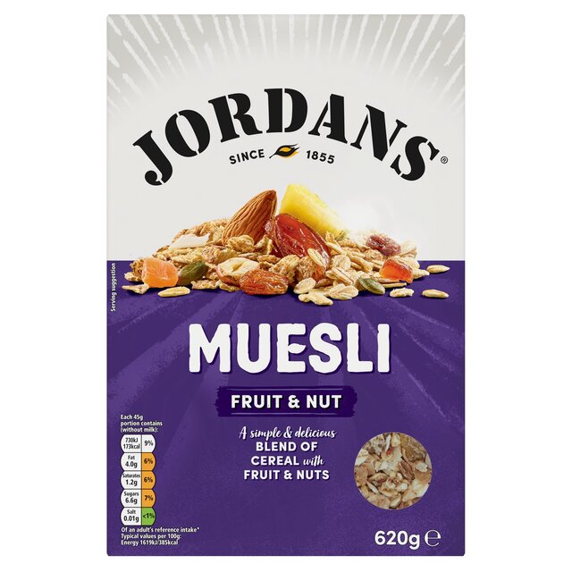 Jordans Fruit & Nut Muesli Breakfast Cereal thumbnail 2