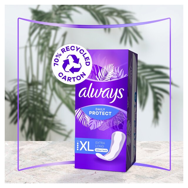 Always Dailies Extra Protect Long Plus Panty Liners thumbnail 9