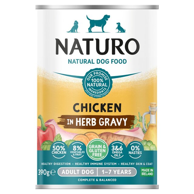 Naturo Grain & Gluten Free Chicken in Herb Gravy
