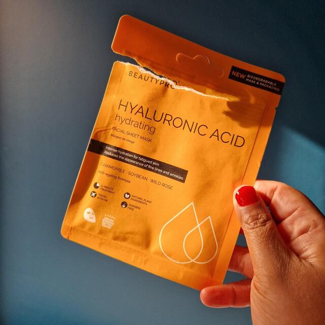 BEAUTYPRO Hyaluronic Acid Hydrating Facial Sheet Mask thumbnail 3