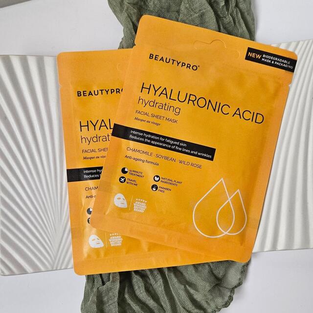 BEAUTYPRO Hyaluronic Acid Hydrating Facial Sheet Mask thumbnail 5