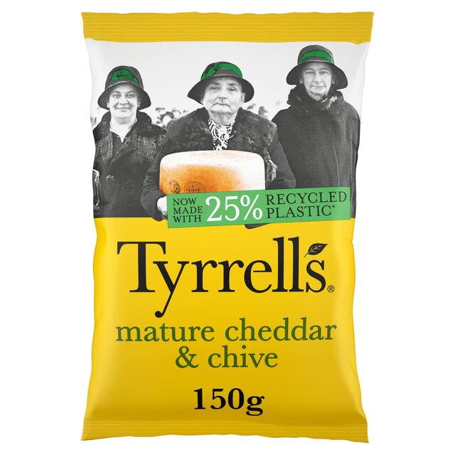 Tyrrells Mature Cheddar & Chive Sharing Crisps thumbnail 5