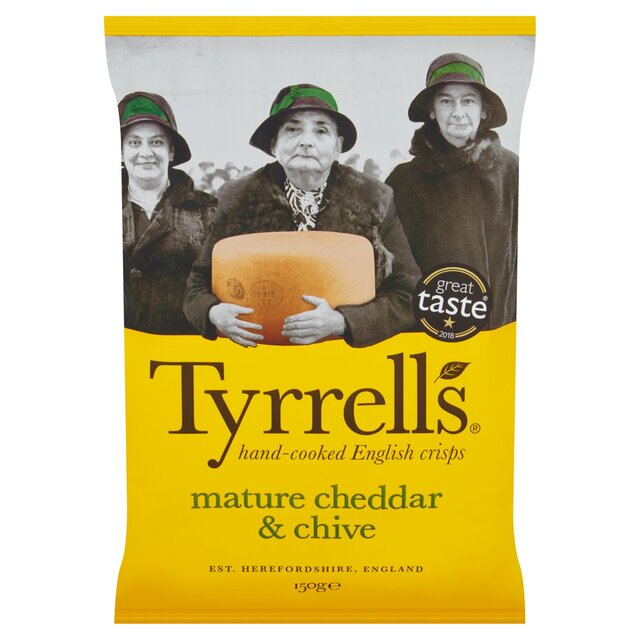 Tyrrells Mature Cheddar & Chive Sharing Crisps thumbnail 7
