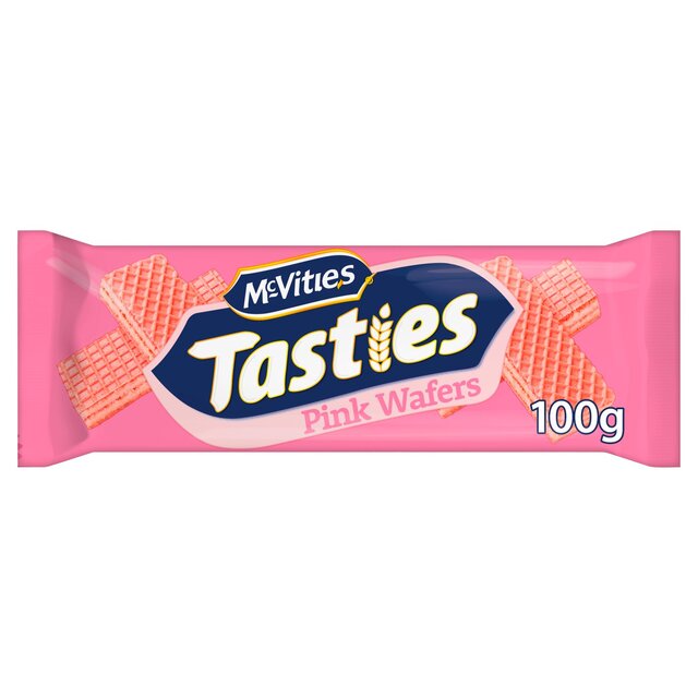McVitie's Tasties Pink Wafer Biscuits