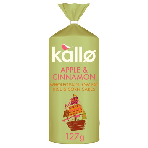 Kallo Apple & Cinnamon Rice Cake