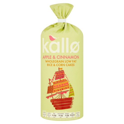 Kallo Apple & Cinnamon Rice Cakes thumbnail 2