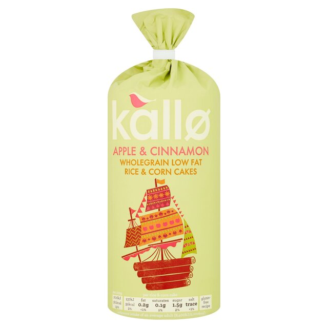 Kallo Apple & Cinnamon Rice Cake thumbnail 2
