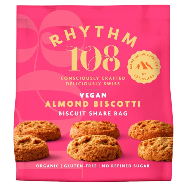 Rhythm 108 Swiss Vegan Almond Biscotti Biscuit Share Bag thumbnail 2