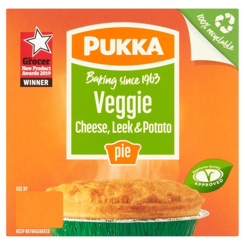 Pukka Pies Leek & Potato Pie thumbnail 2