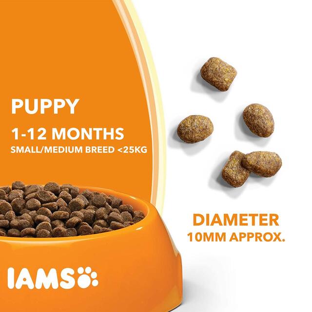 IAMS for Vitality Puppy Food Small/Medium Breed with Fresh Chicken thumbnail 5