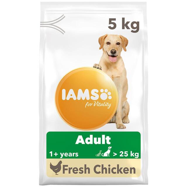 IAMS for Vitality Adult Dog Food Large Breed With Fresh Chicken