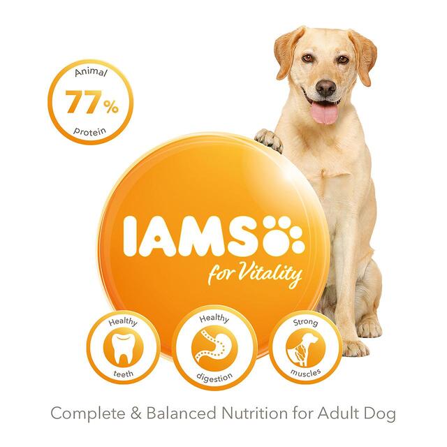 IAMS for Vitality Adult Dog Food Large Breed With Fresh Chicken thumbnail 3