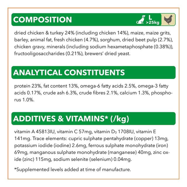 IAMS for Vitality Adult Dog Food Large Breed With Fresh Chicken thumbnail 4