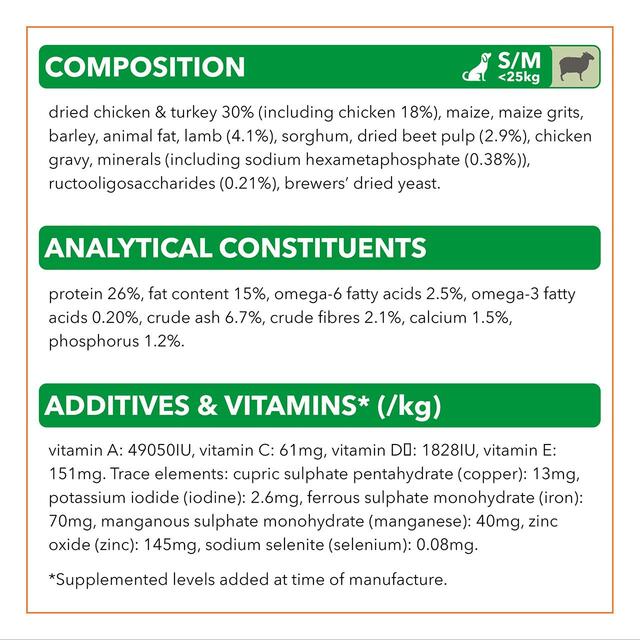 IAMS for Vitality Adult Dog Food Small/Medium Breed With Lamb thumbnail 3