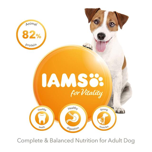 IAMS for Vitality Adult Dog Food  Small/Medium Breed With Fresh Chicken thumbnail 6