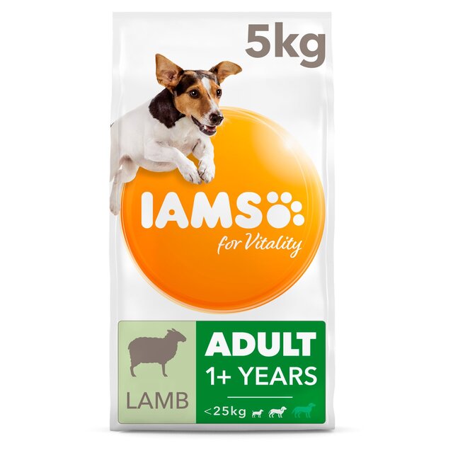 IAMS for Vitality Adult Dog Food Small/Medium Breed With Lamb 5Kg