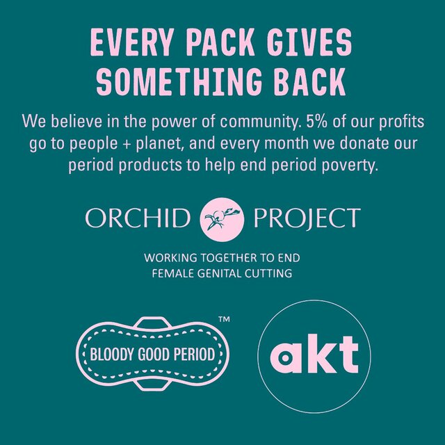 FLO Bamboo Sanitary Night & Day Pads, Winged & Ultra Thin thumbnail 7