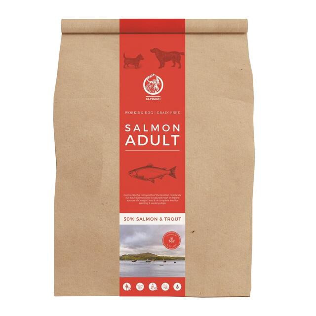 Clydach Farm Grain Free Salmon Dry Dog Food