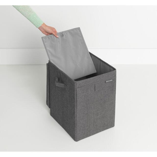 Brabantia 35 Litre Black Stackable Laundry Box thumbnail 2