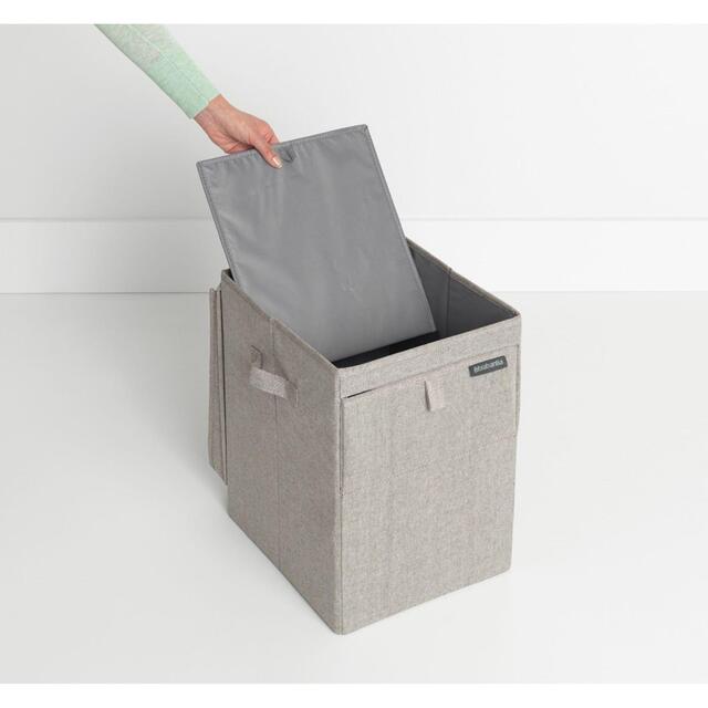 Brabantia 35 Litre Grey Stackable Laundry Box thumbnail 4