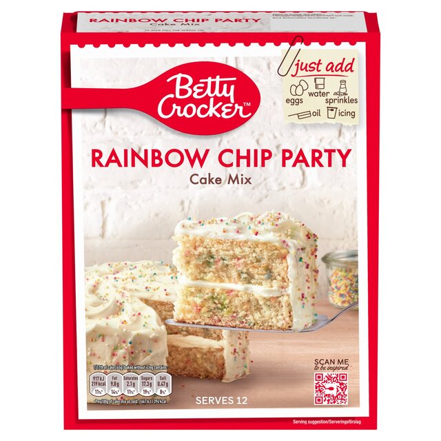 Betty Crocker Rainbow Chip Party Cake Mix thumbnail 2