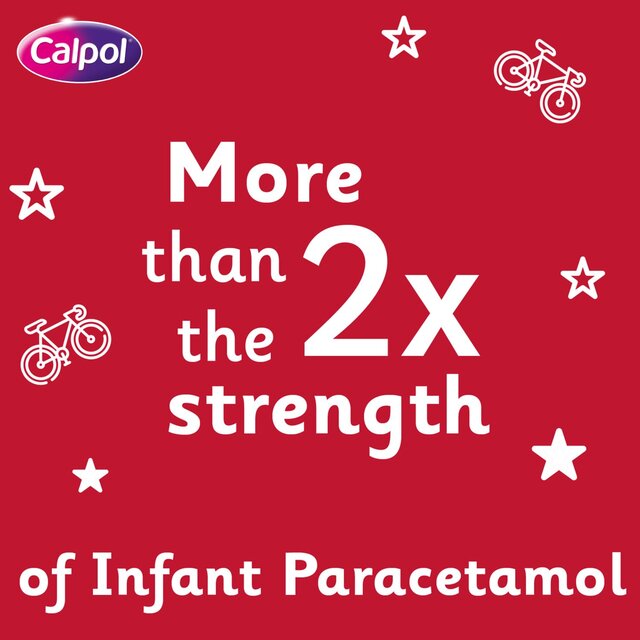 Calpol SixPlus Sugar & Colour Free Suspension Sachets Strawberry 6+ Years thumbnail 5