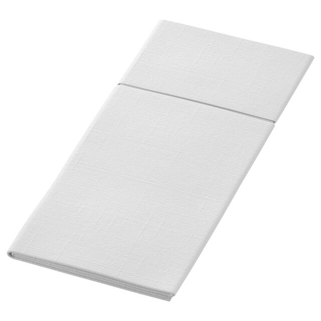 White Dunisoft Large Luxury Paper Napkins thumbnail 3