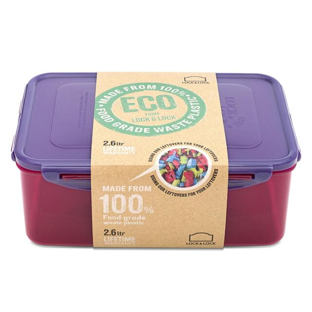 LocknLock Eco Rectangular Container 2.6L thumbnail 2